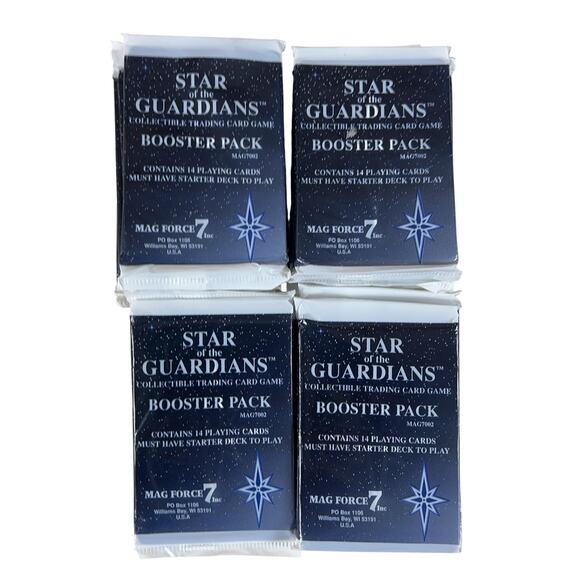 Mag Force 7 Inc. Other - Mag Force 7 Inc. Star Of The Guardians Booster Pack Lot Of 10 Sealed Navy